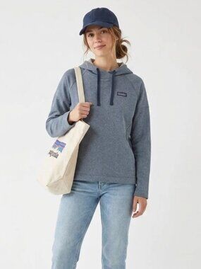 Patagonia Quiet Ride Hooded Sweatshirt | Lightweight Performance Hoody | Size S